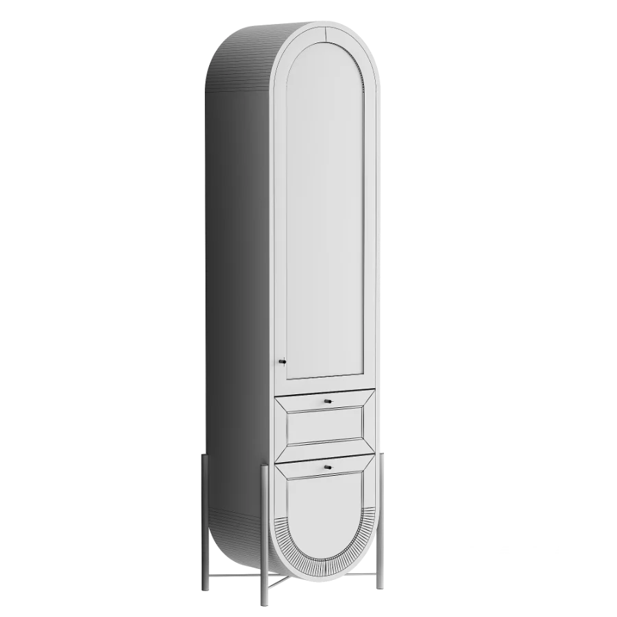 Arched Display Cabinet - Image 3