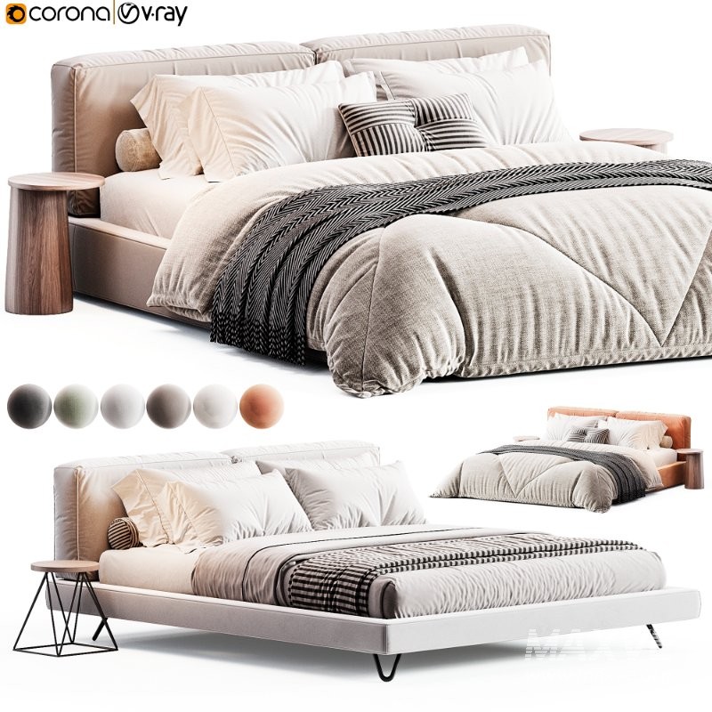 Academy Piuma Twils Bed - Image 6