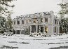 Neoclassical Villa Exterior Full 3D Scene Summer and Winter - Thumbnail 7