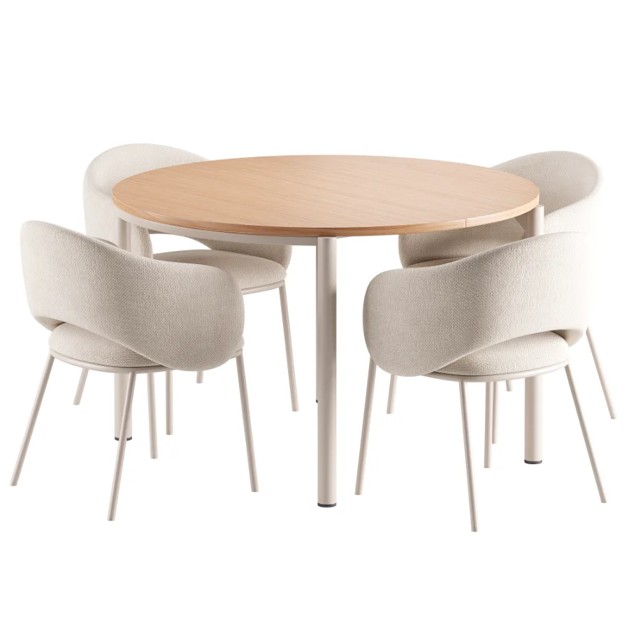 Maina Chair and Montuiri Round Table - Image 1