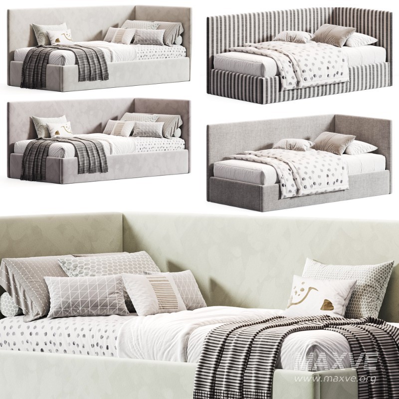 Corner bed BEATRICE by Mamoony - Image 4