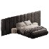 Kestrel Off White Boucle Queen Bed - Thumbnail 3