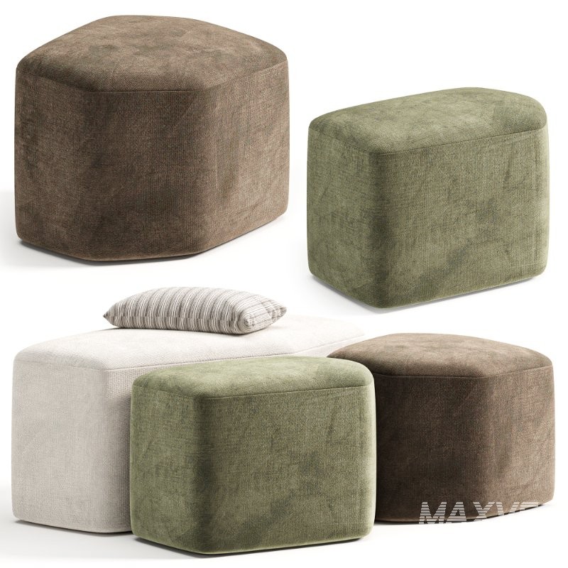 BEKI Pouf By Baxter - Image 6