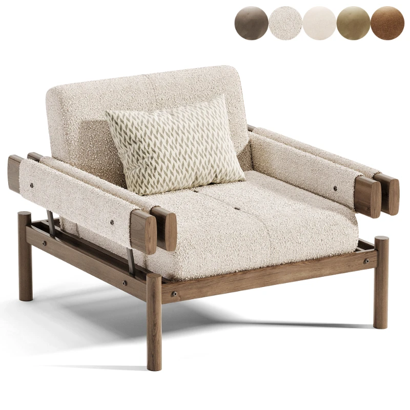 Pair of MP-19 armchair by Percival Lafer - Image 3