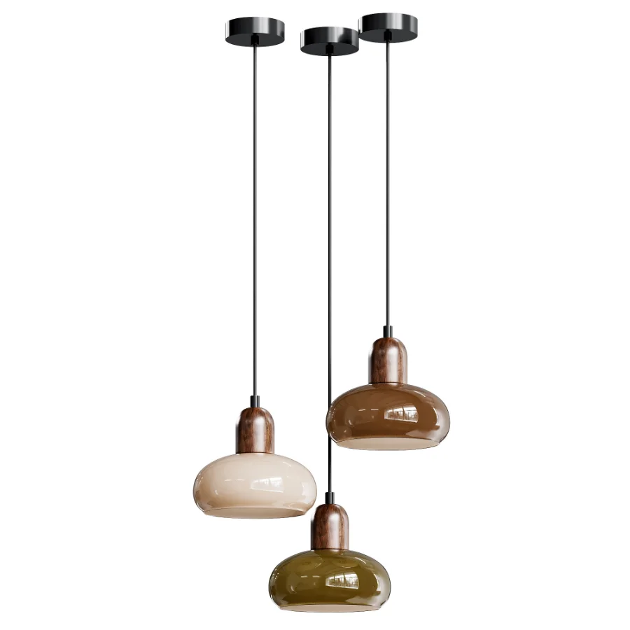 Glass Dome Pendant Light - Image 4