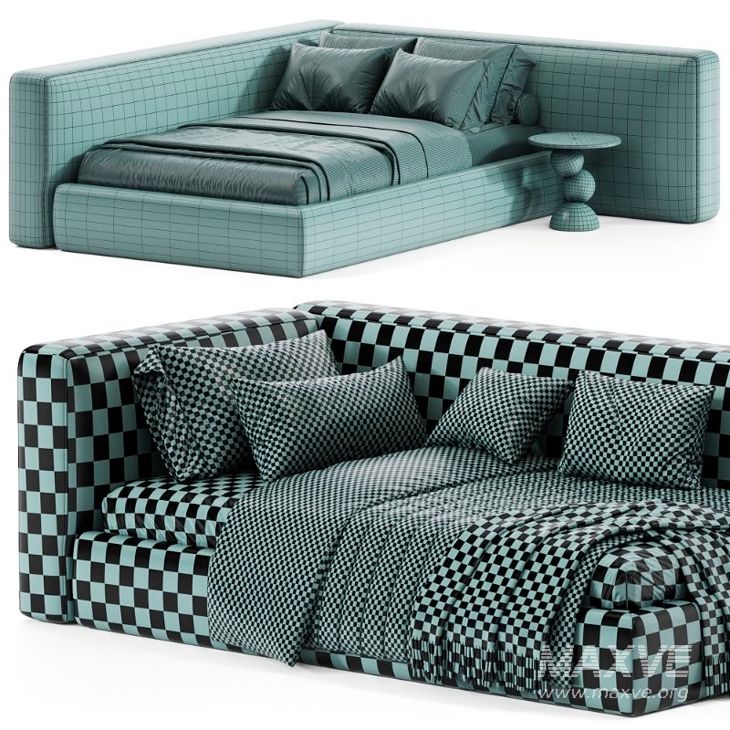 Corner bed Soho Design - Image 3