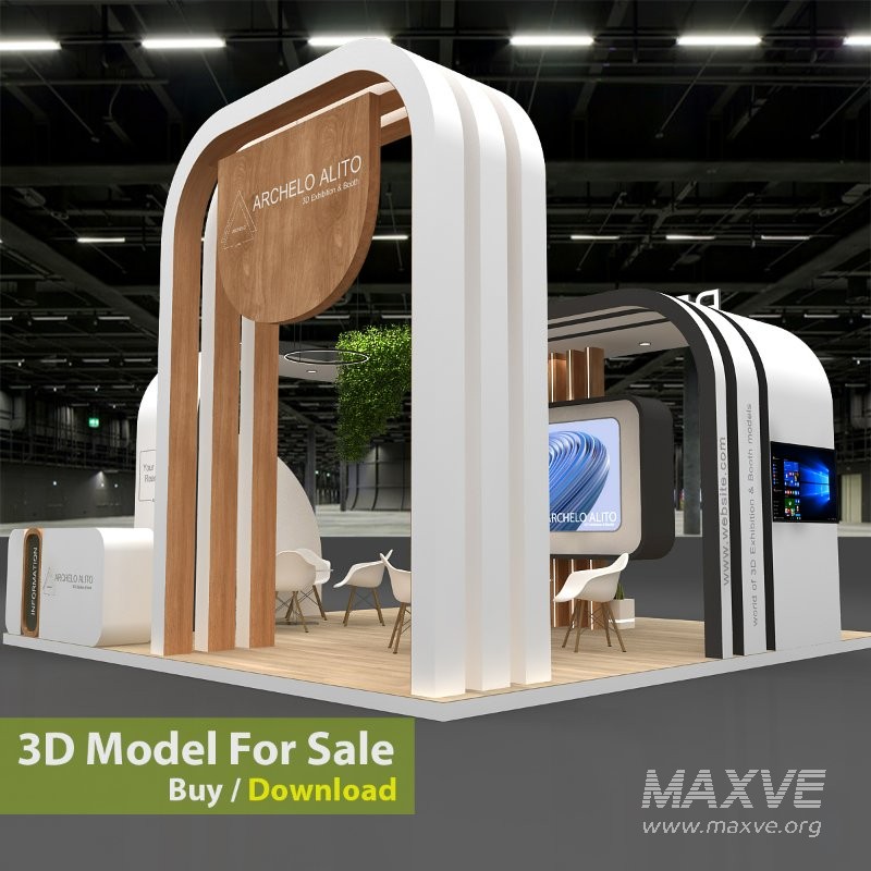 stand stall 3d - Image 11