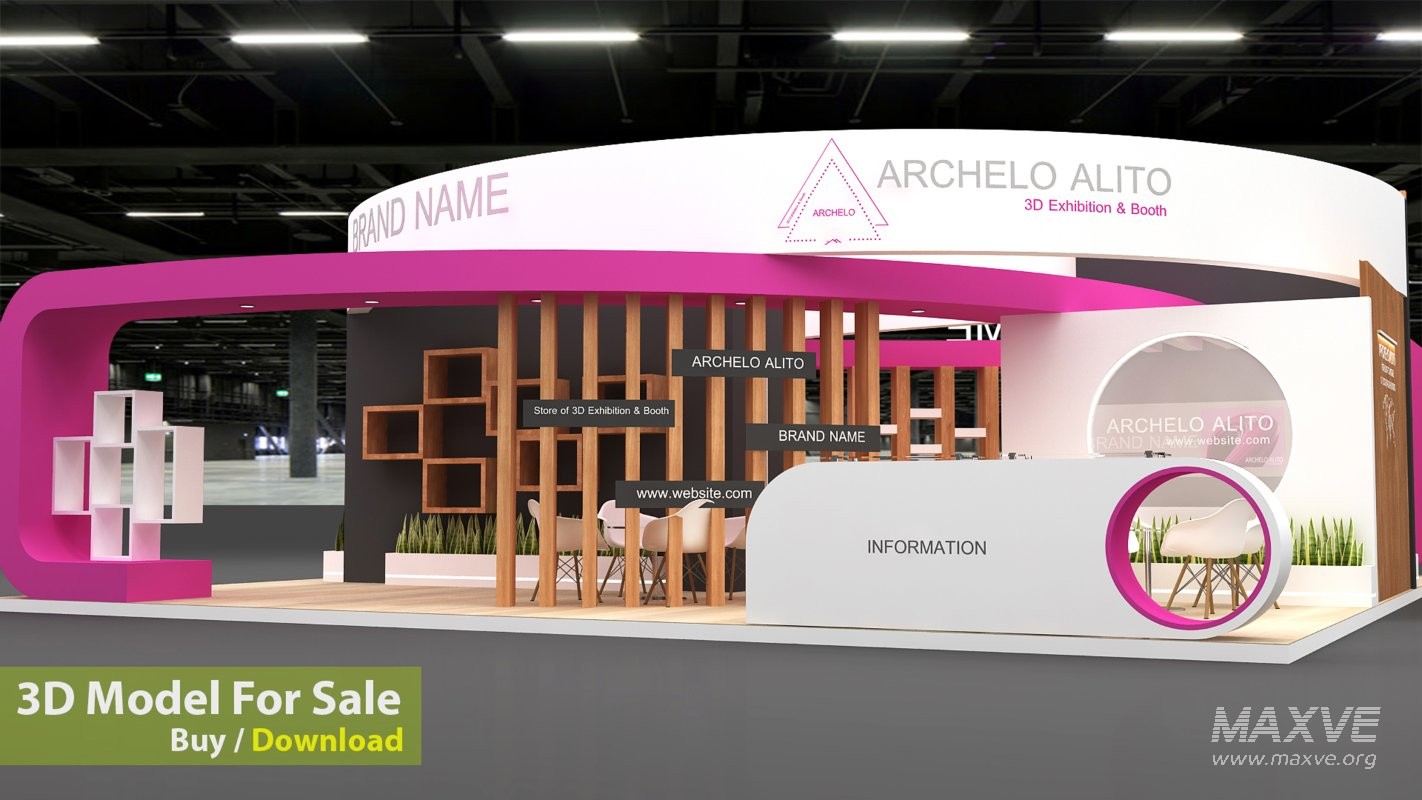 booth stand exhibition - Image 1