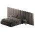 Kestrel Off White Boucle Queen Bed - Thumbnail 5