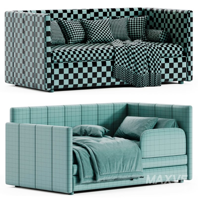 Children’s Soft Bed Quadra Light - Image 6