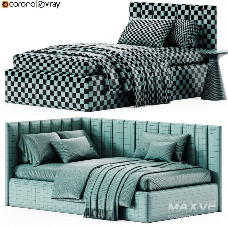 Corner bed Vertical kids - Image 4