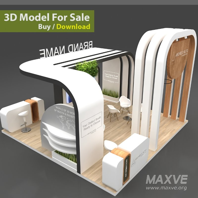stand stall 3d - Image 2