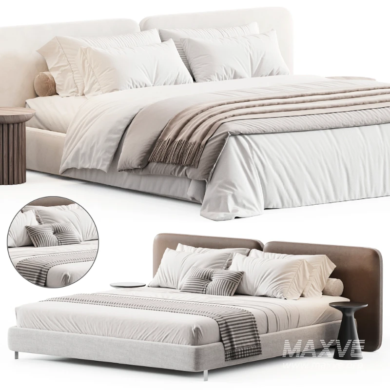 Tatlin Bed by Minotti - Image 1