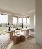 Modern living room and dining room interior scene - Thumbnail 3