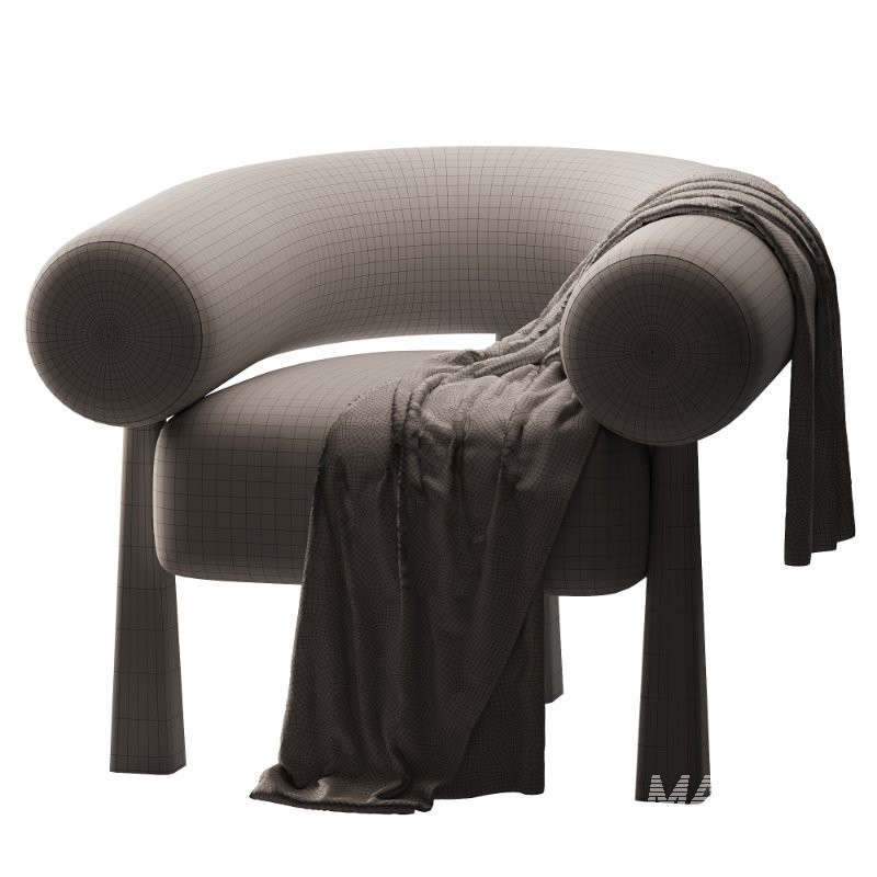 Shearling Accent Chair - Image 5