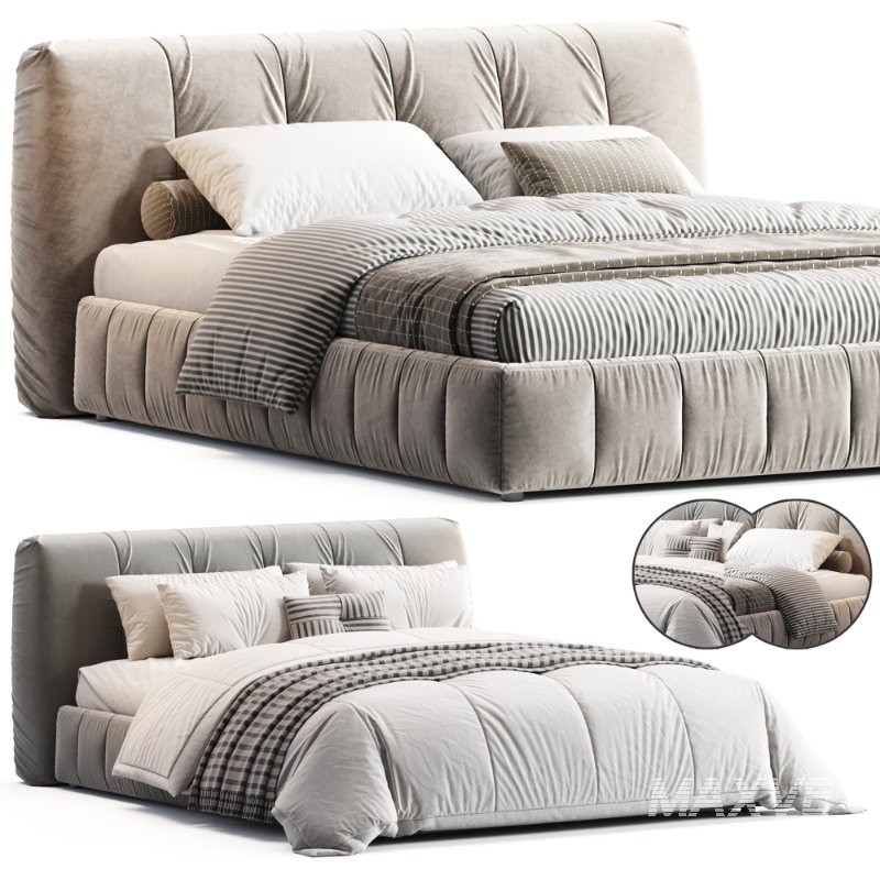 Miami bed by His - Image 4