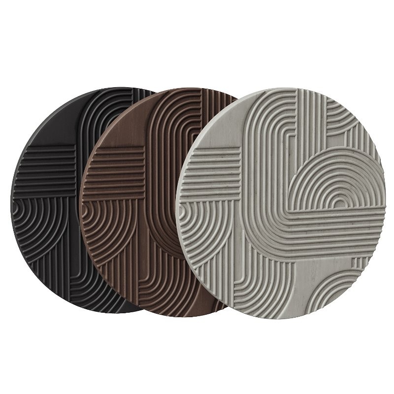 Geometric Echoes Wall Art - Image 2