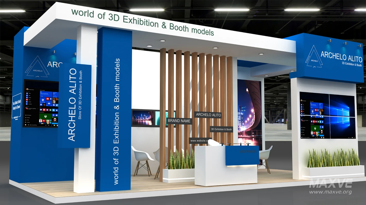 stand kiosk booth - Image 2