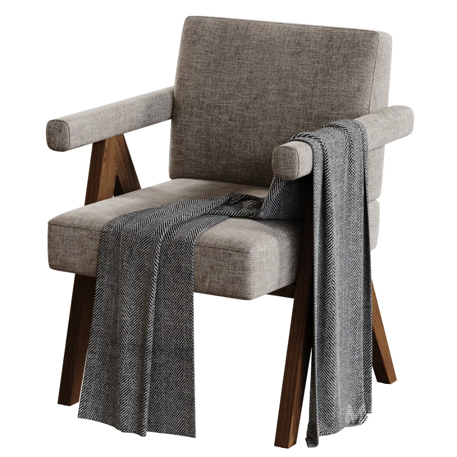 Jadie Mid Century Arm Chair - Image 3