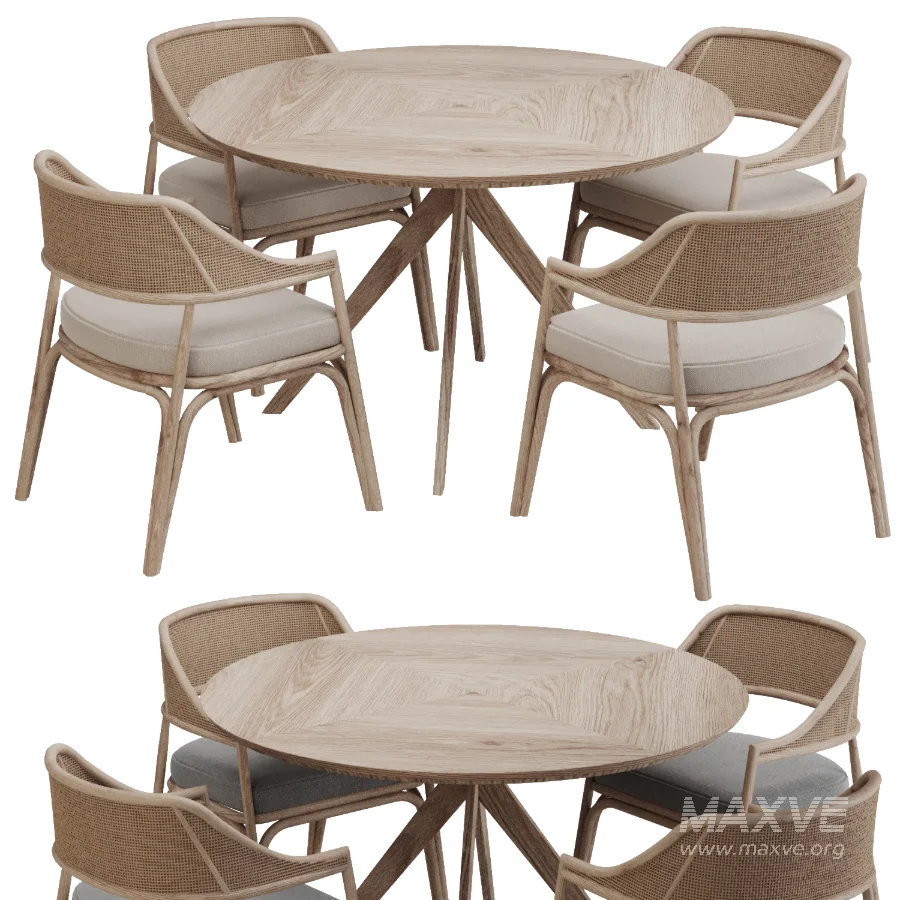 Dinning chair and table337 - Image 1