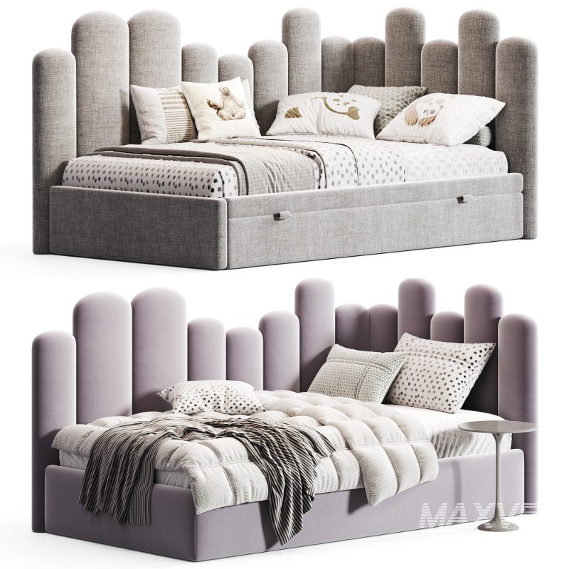 Corner bed AURORA by Mamoony - Image 3