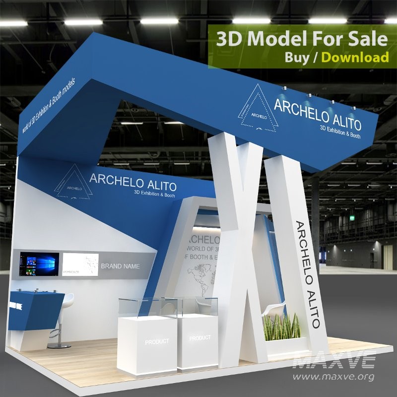 stand booth display - Image 1