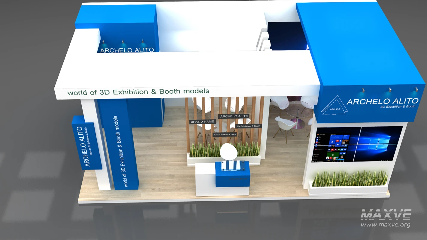 stand kiosk booth - Image 7