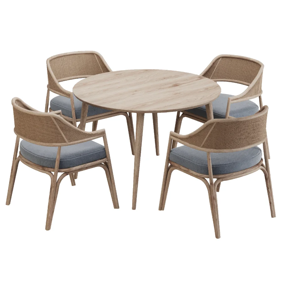 Dinning chair and table334 - Image 4