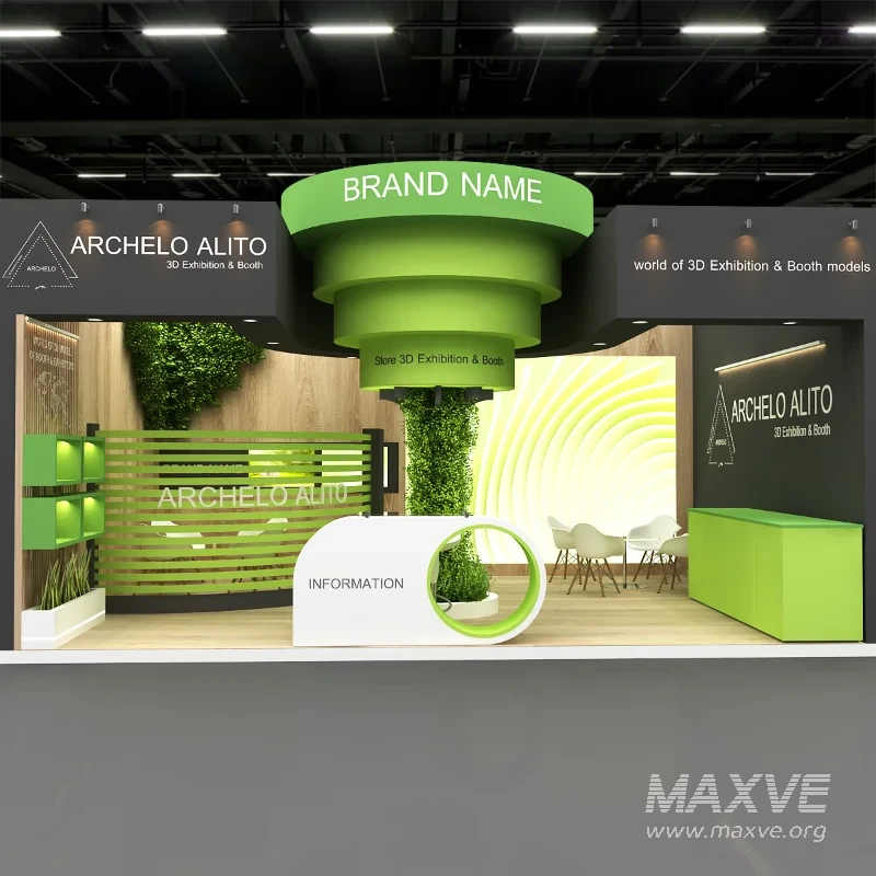 minimal stall exhibition - Image 1