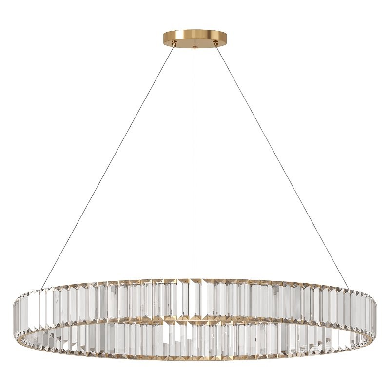One Ring Crystal Chandelier - Image 2