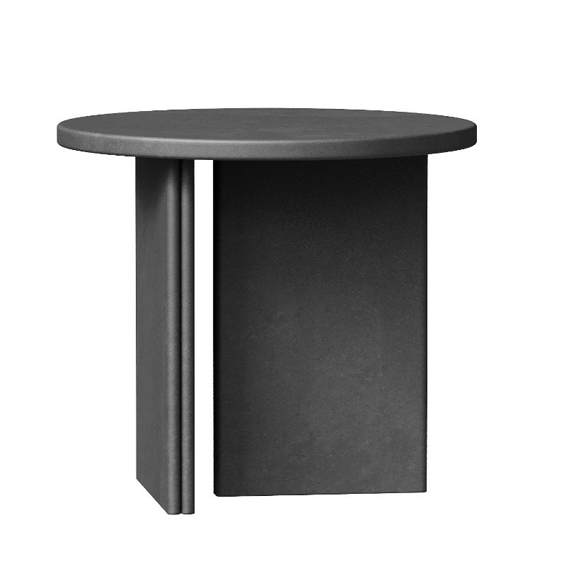 Onda Side Table in Travertine - Image 1