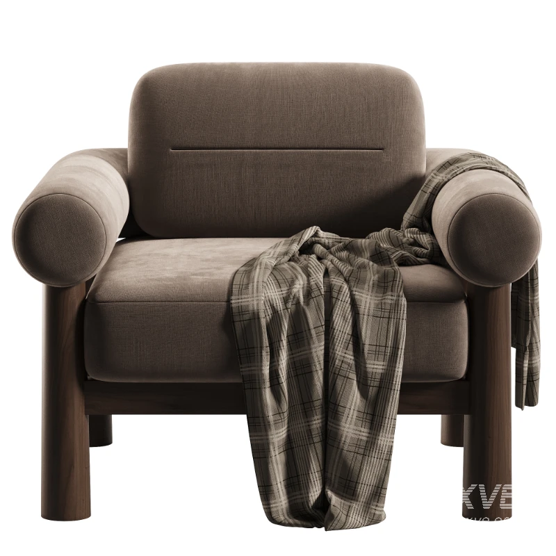 Maxton Chair in Grey Marl Pax Boucle - Image 2
