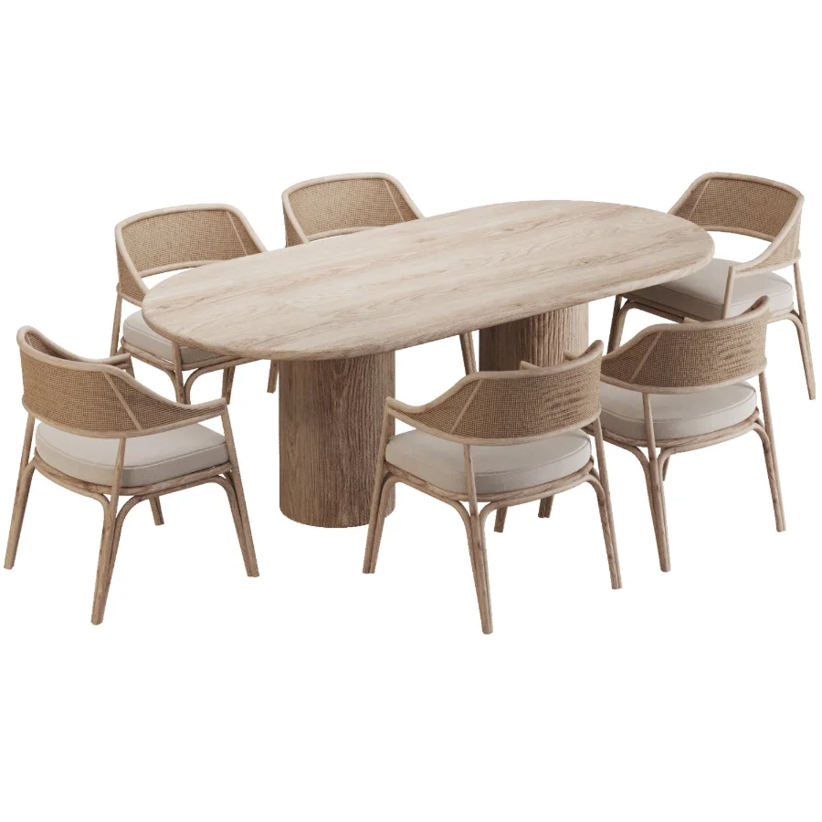 Dinning chair and table336 - Image 4