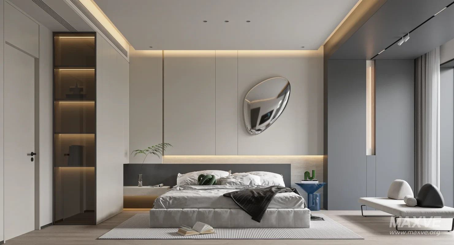 Modern bedroom - Image 2