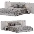 Modern Double bed - Thumbnail 4