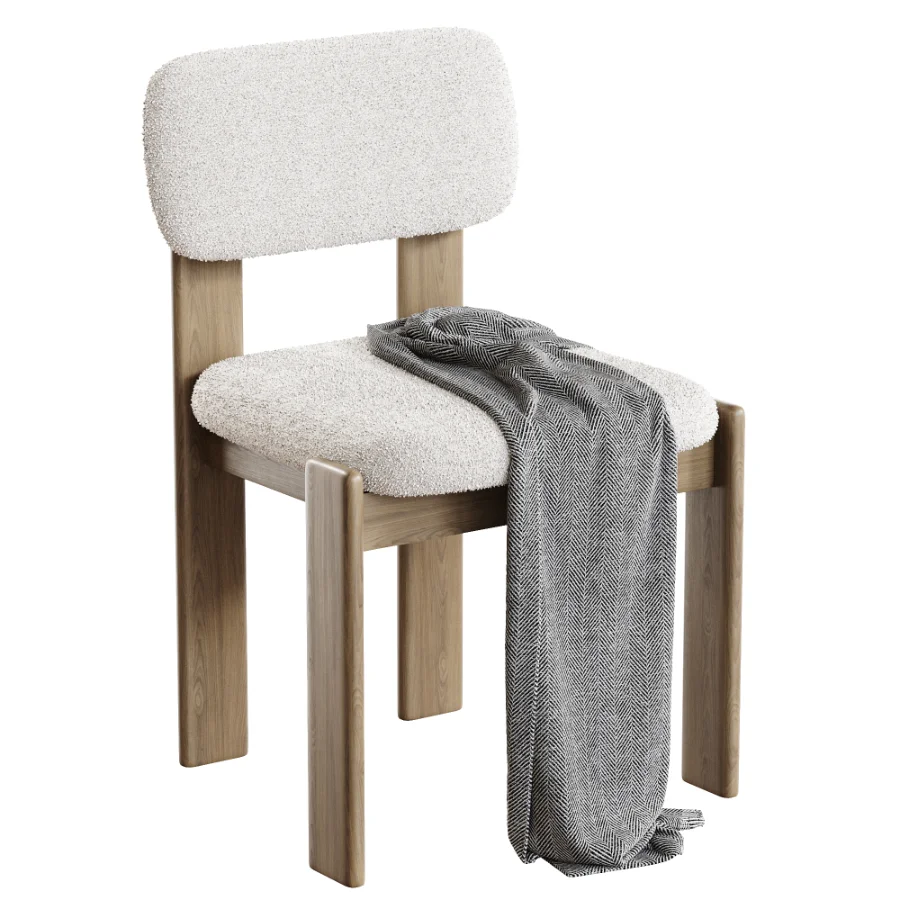 Colton Dark Stain Dining Chair - Image 1