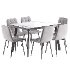 Oddi Dining Chair and Batu Dining Table - Thumbnail 1