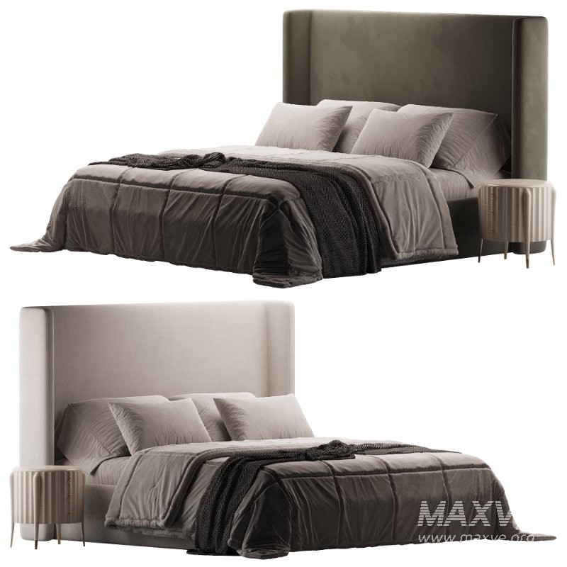 Arden Upholstered King Storage Bed - Image 1