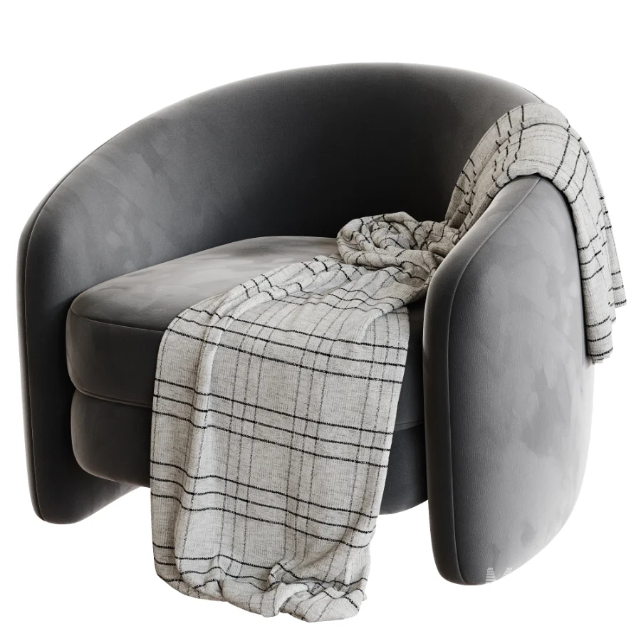 Dakota Shearling Armchair - Image 6
