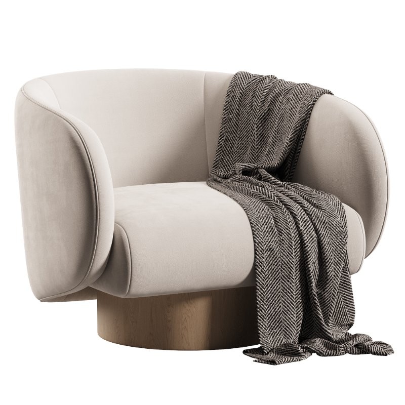 Union Home Rotunda Swivel Chair - Image 1