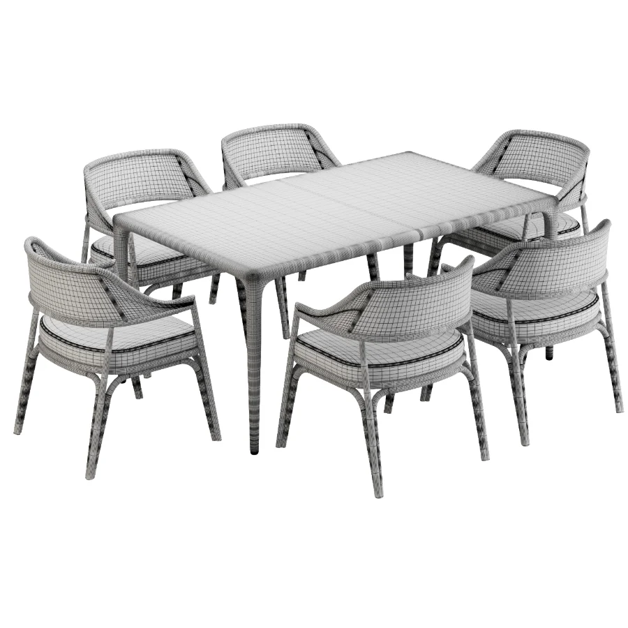 Dinning chair and table333 - Image 3
