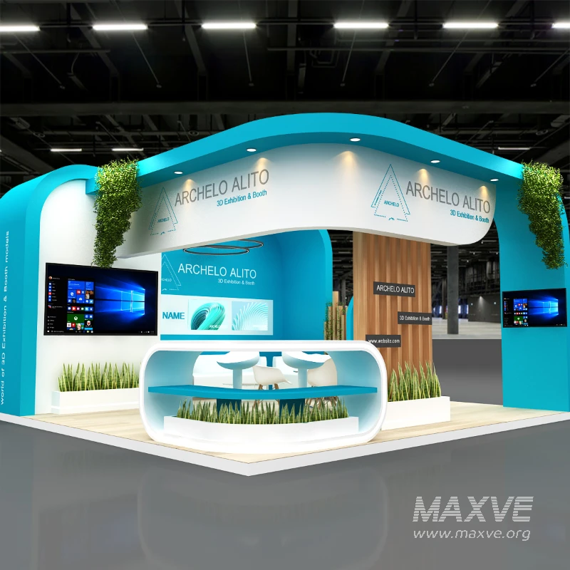 stand exhibition booth - Image 1