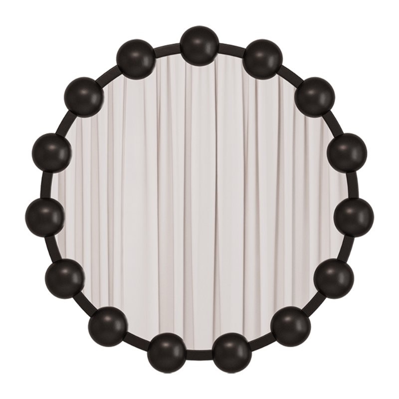 Pinto Acacia Round Mirror 08 - Image 3