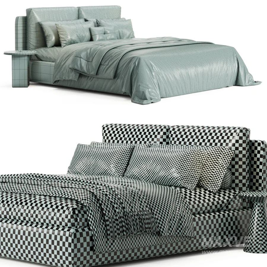 BAYPORT bed by Diotti - Image 6