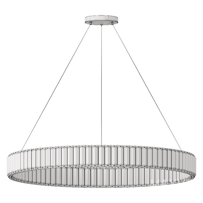 One Ring Crystal Chandelier - Image 1