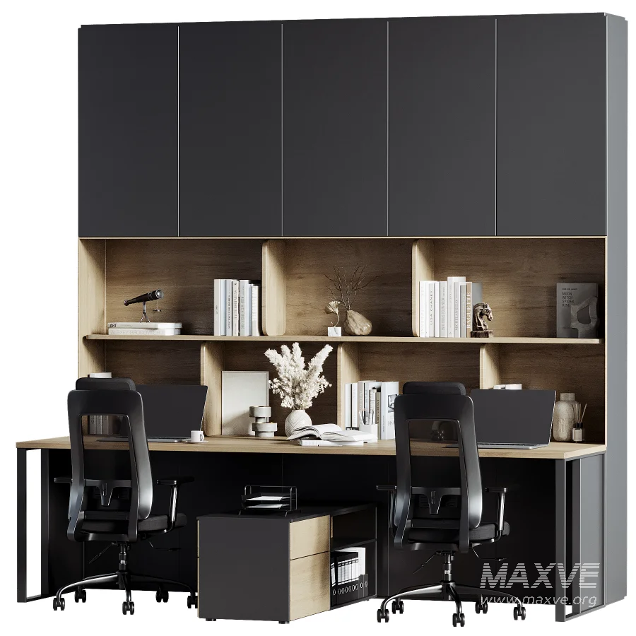 Employee Set Office Furniture 20 - Image 2