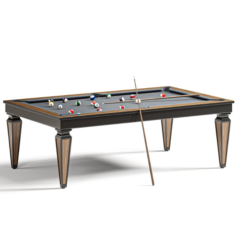Biliardo Tavolo Cheope Style Black - Image 3