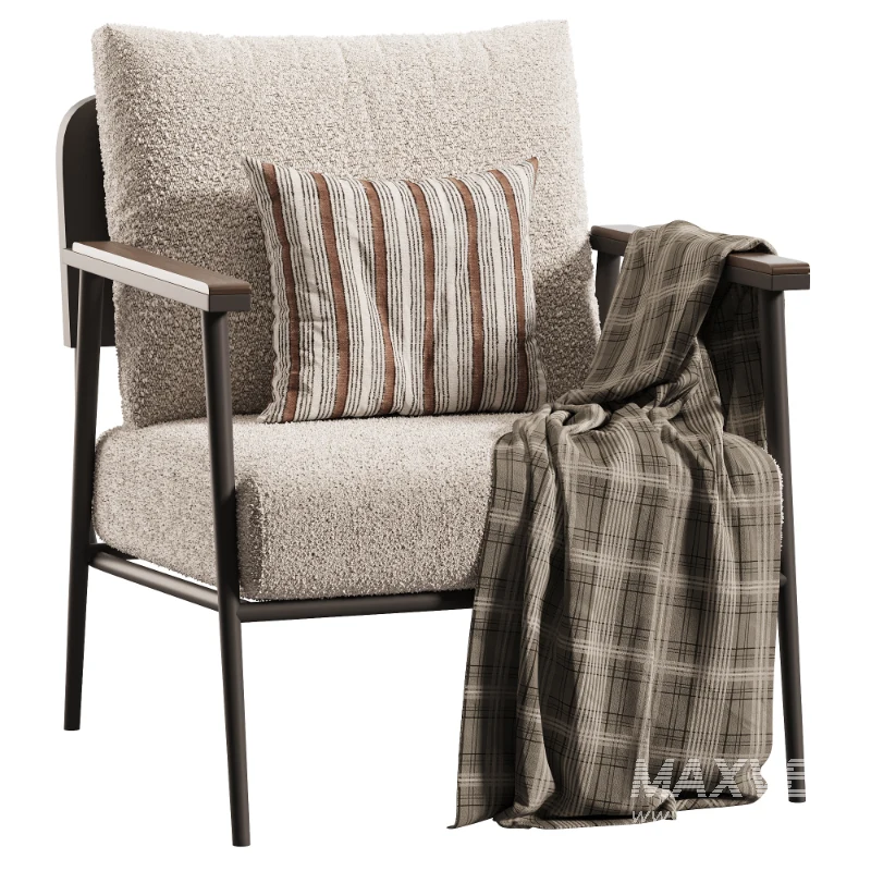 Minimalist Foam Chair - Image 1