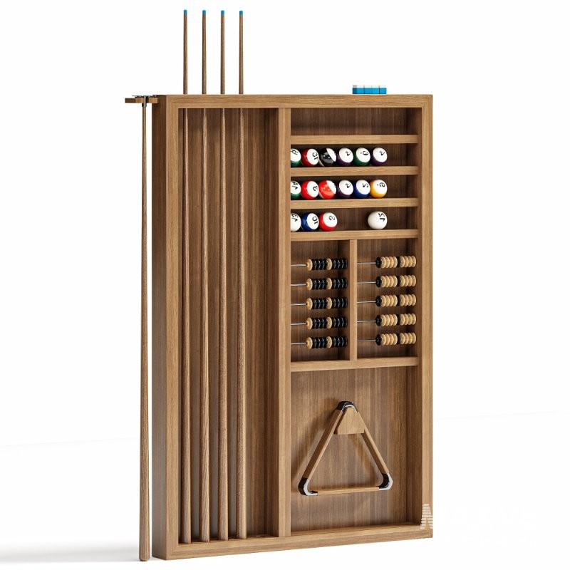 Modern Combination Wall Rack - Image 1