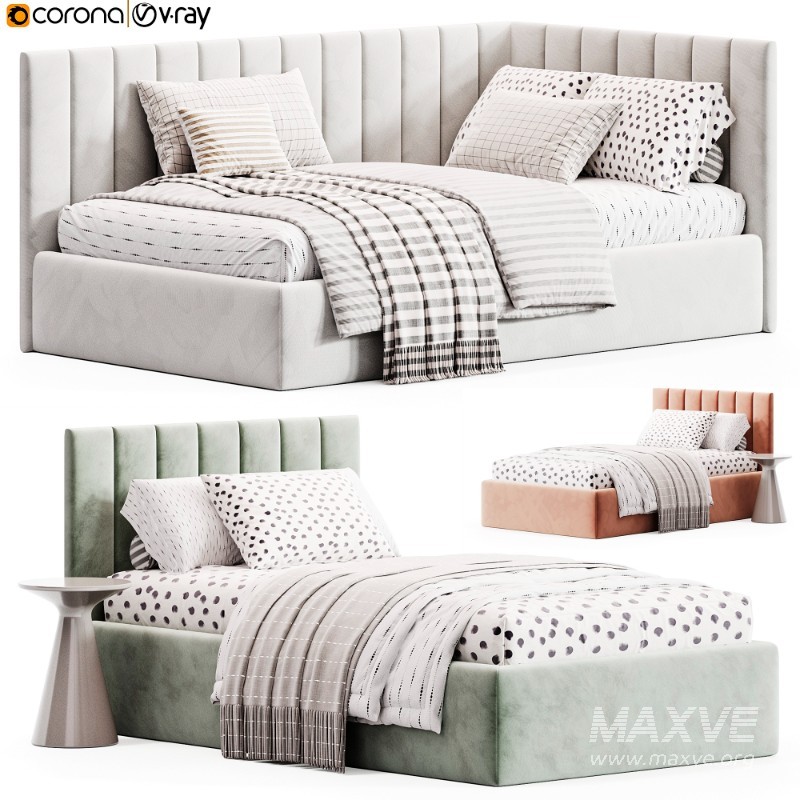 Corner bed Vertical kids - Image 1